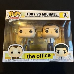 Funko Pop! Vinyl: The Office - 2 Pack - Toby vs Michael - BRAND NEW IN BOX
